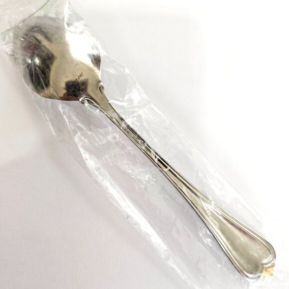 Reed Barton Golden Rosecliff Teaspoon Spoon 6" new flatware gold tip - Picture 6 of 9